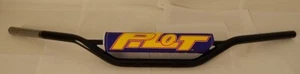 Handlebars Pilot Carbon Steel Black YZ Bend/crossbar pad New - Picture 1 of 1
