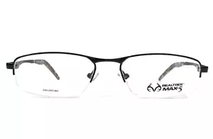 Realtree Brille Rahmen MAX-5 R495 BLK Schwarz Rot Rechteckig Halb Rim 53-17-140 - Bild 1 von 13