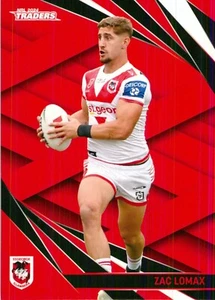 2024 St George Illawarra Dragons NRL TLA Traders Card - Zac Lomax - Picture 1 of 3