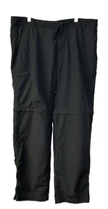 The North Face Mens Size 36 Convertible Khaki Pants/Shorts Pockets Workwear Fish - Picture 1 of 9