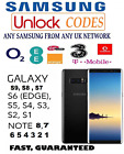 Samsung Galaxy S8 SM-G950F GALAXY S9 SM-G960F ENTSPERRCODE O2 EE DREI VODAFON