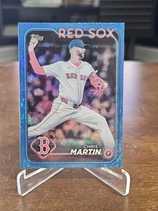 2024 Topps Update Series - Chris Martin #US159 Blue Holo Foilboard /999 - Picture 1 of 2