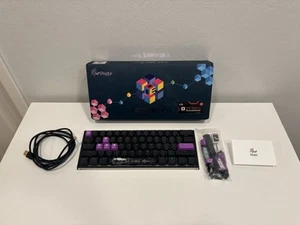 Ducky One 2 Mini RGB Mechanical Keyboard - Black & Purple + Extra Keycaps - Picture 1 of 8