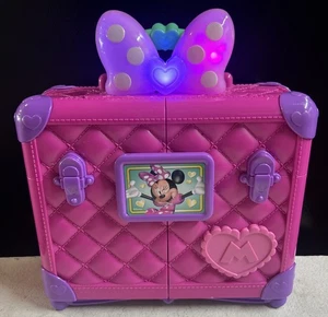 Minnie Mouse Just Play Sweet Reveals Glam and Glow Toy Light Up And Talks - Picture 1 of 8