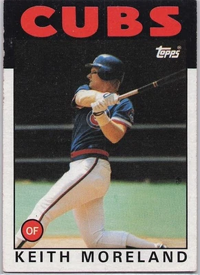 1986 Topps - Keith Moreland #266 - Image 1 of 2