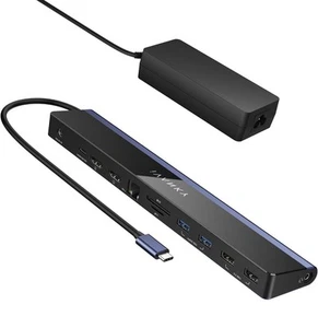 iVANKY 12-in-1 85W PD Dock, Dual 4K HDMI Display Thunderbolt-NEW - Afbeelding 1 van 7