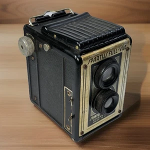 Spartus Camera Corp fotocamera full-vue box per display o parti - vintage made in USA - Foto 1 di 12
