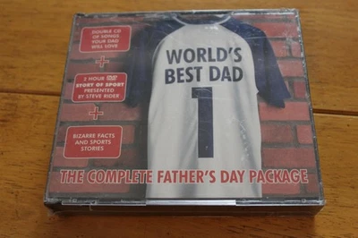 World's Best Dad 2 CD + DVD Set Complete Father's Day Songs Sport Gift Sony New - Image 1 of 2