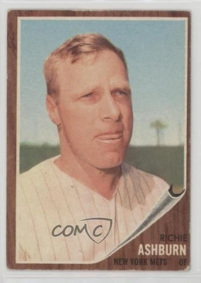 1962 Topps Richie Ashburn #213 HOF - Image 1 of 2