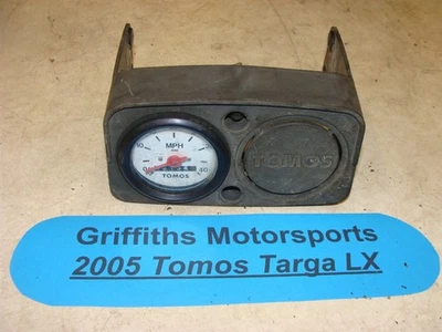 Tomos Targa LX 2005 50cc ciclomotor fabricante de equipos originales tablero velocímetro medidor cubierta velocímetro Foto 1 de 4