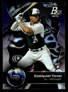 2023 Bowman Platinum #63 Ezequiel Tovar Rookie Rookie ROCKIES - Picture 1 of 2