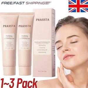1~3 Pack 50g Purifying Exfoliating Gel, PHANSTA Purifying Cream for Face & Body~ - Picture 1 of 10