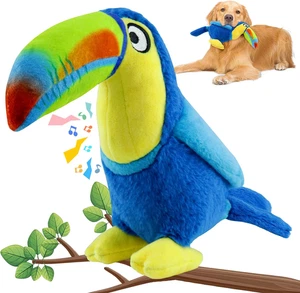Juguetes chirriantes para perros: juguete masticable de peluche para perros pequeños, medianos y grandes - Imagen 1 de 12