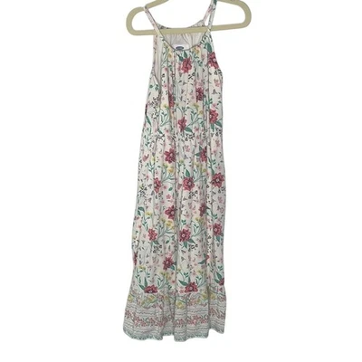 Old Navy Floral Maxi Dress girls size small 6/7 - Image 1 of 3