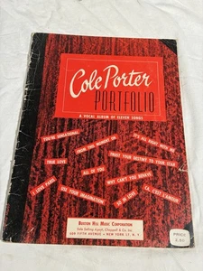 Cole Porter Portfolio Vocal Album 11 Songs Sheet Music Vintage Songbook - Picture 1 of 5