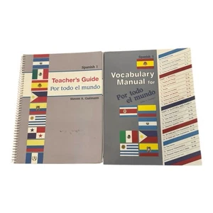 Abeka Spanish 1 Teacher’s Guide And Vocabulary Manual Guemann - Imagen 1 de 5