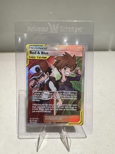 Red & Blue Tag Team 234/236 - Cosmic Eclipse - Pokemon TCG - NM - Tracked Post - Picture 1 of 2