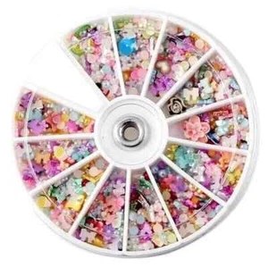 Nail Bows Art Decoration 3D With Rhinestones Nails Charm Jewelry On Nail 1200Pcs - Picture 1 of 9
