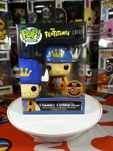 Funko POP! Freddy Funko As Fred Flintstone #168 (2000 PCS) Free Protector - Picture 1 of 6