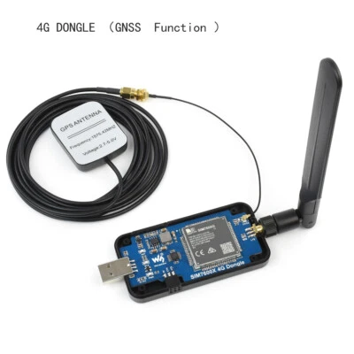4G LTE DONGLE USB GPS GNSS Kit for RPI Raspberry Pi 3 Model B Plus 4 PC Laptop - Image 1 of 4