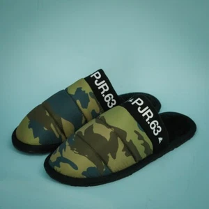 Pajar Canada 38 Gr. 7 US Stevie Green Camo Print Padded Lined Slipper Hausschuhe - Bild 1 von 6