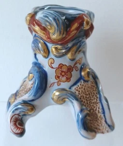 Antik/Vintage RAR St Clemens Streichholzhalter Streichholz, Rokoko Stil Blumen, Vogel - Bild 1 von 11