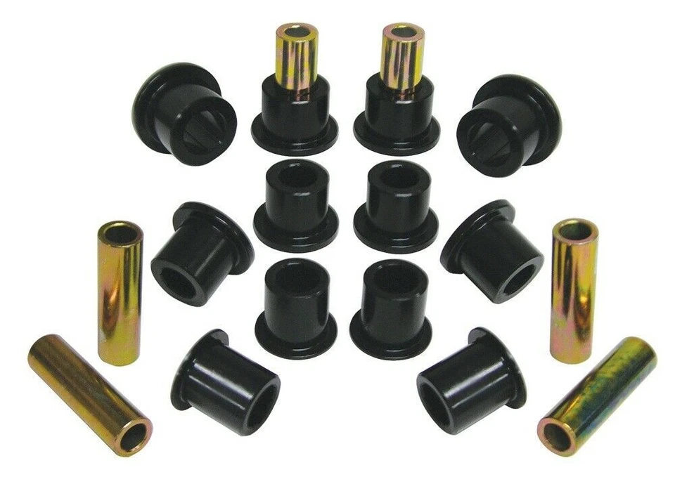 Prothane Front Leaf Spring Shackle Bushing For 99-04 F-250 Super Duty 4WD BLACK - Image 1 of 1