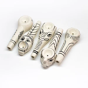 12cm / 4.7" Ceramic Smoking Pipe - Picture 1 of 8