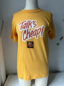 vintaqge 1970s/80s Bell Telephone tee shirt Talk's Cheap Bell Phone Center - Picture 1 of 7