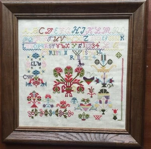 Christin Westfahl Reproduktion Sampler Chart From Smoky Mountain Stitches - Bild 1 von 1