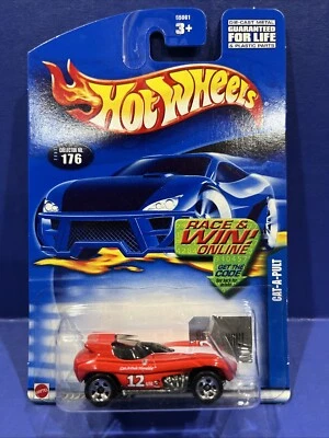 2002 Hot Wheels Cat-A-Pult #176 RACE & WIN! - Image 1 of 4
