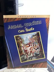 Brochure vendita Animal Quackers by Carl Barks con copia promozionale Coa non orig - Foto 1 di 10