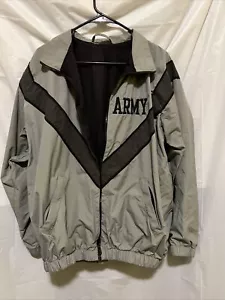 Army IPFU Jacket Reflective Windbreaker Nylon JWOD SKILCRAFT Large - Picture 1 of 8