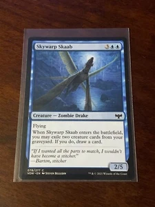 Magic Gathering Innistrad Crimson Vow Skywarp Skaab - Picture 1 of 2