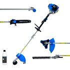 SGS 52cc 5in1 Multi Tool Garden Set: Chainsaw Trimmer Strimmer Brush Cutter With