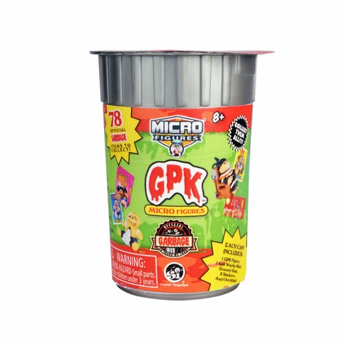 Garbage Pail Kids Micro Figures -BLIND PACK (1 Figure, 1 Food Item & 2 Stickers) Cover