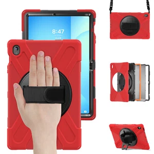 One Button Retract Stand Case Cover for Samsung Tab S10 FE+ 13.1" X620 X626B - Picture 1 of 108