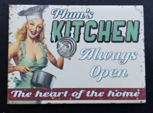 MUM'S KITCHEN FRIDGE MAGNET - Picture 1 of 2