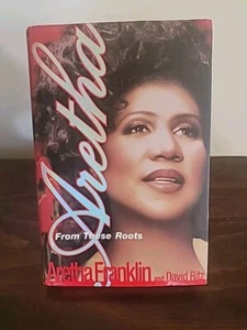 Aretha From These Roots Aretha Franklin SIGNED 1st Edition Hardcover Dust Jacket - Picture 1 of 5