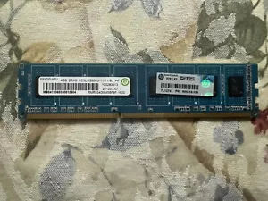 Lenovo RAMAXEL 4GB Desktop RAM DDR3 1600MHz 2Rx8 PC3L-12800U RMR5040MM58F9F-1600 - Picture 1 of 3