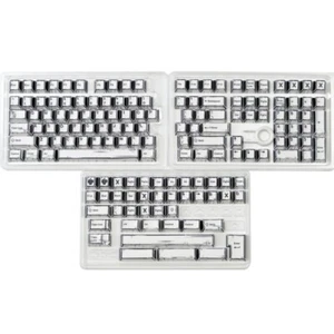 Original Profile Black And White Graffiti Keycaps With Fade Resistant PBT - Picture 1 of 8