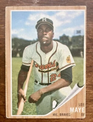 1962 Topps - #518 Lee Maye - Image 1 of 2