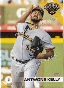 2024 Bradenton Marauders Antwone Kelly RC Rookie Pirates Minor League Card Aruba - Picture 1 of 1