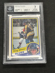 1984-85 Doug Gilmour Rookie Rookie BGS 7 - Picture 1 of 1