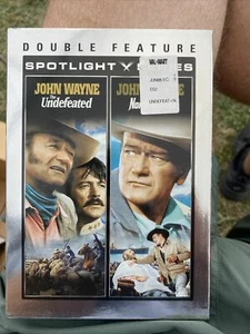 RARE- John Wayne Double Feature - The Undefeated / North to Alaska -Like New - Picture 1 of 1