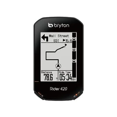 Bryton Rider 420 Cycling Computer Cyclone Bicycle Navigation GPS Bluetooth - Image 1 of 4