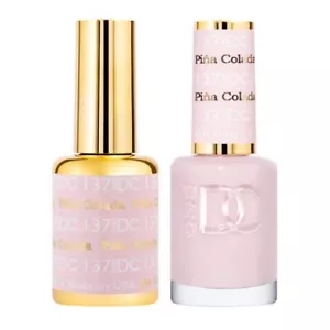 DND DC Soak Off Gel + Nail Polish - 137 - Pina Colada - Picture 1 of 4