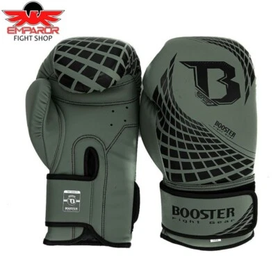 BOOSTER FIGHT GEAR Booster Boxhandschuhe Cube Grün Herren Muay Thai Boxen Kickboxen Handschuhe