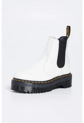 Dr. Martens Unisex-Adult Chelsea Boot 10W/9M. White - Image 1 of 4