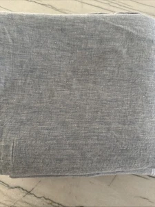 Pottery Barn Belgischer Flachs Leinen Bettbezug Chambray Blau King Cal King 1925672 - Bild 1 von 7
